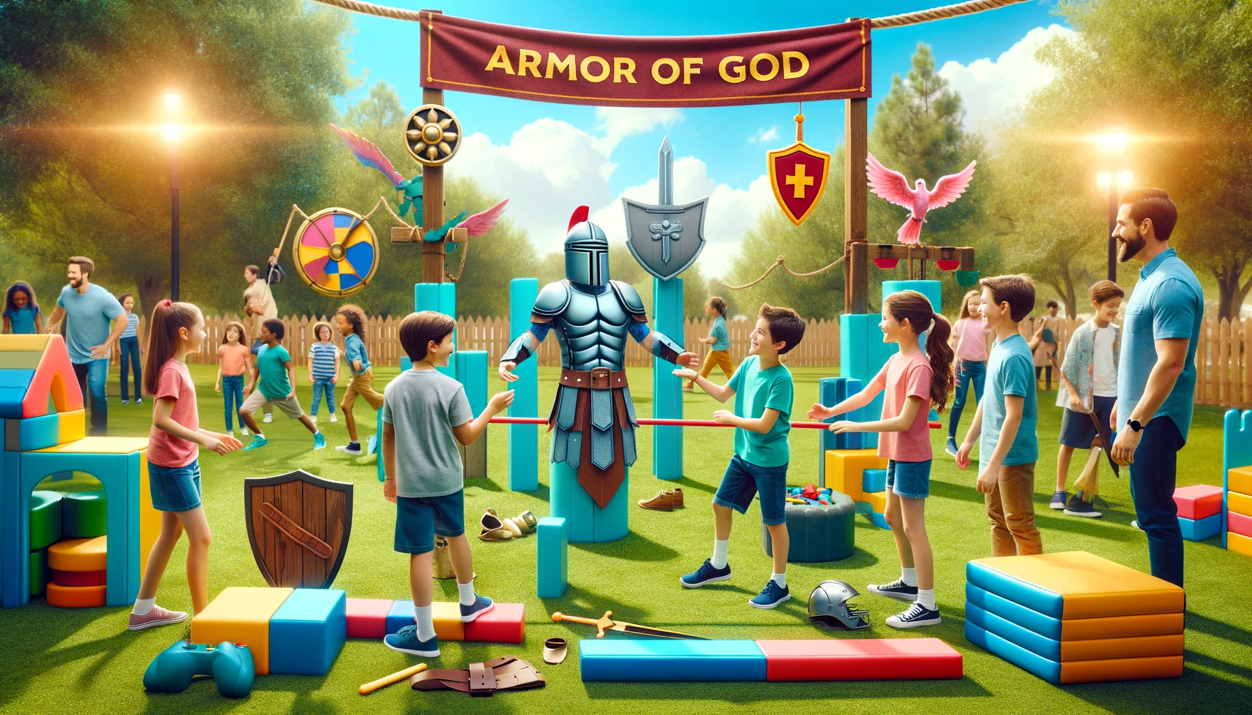 Armour of God Obstacle Course