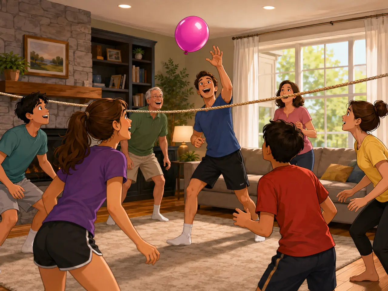 Balloon Volleyball