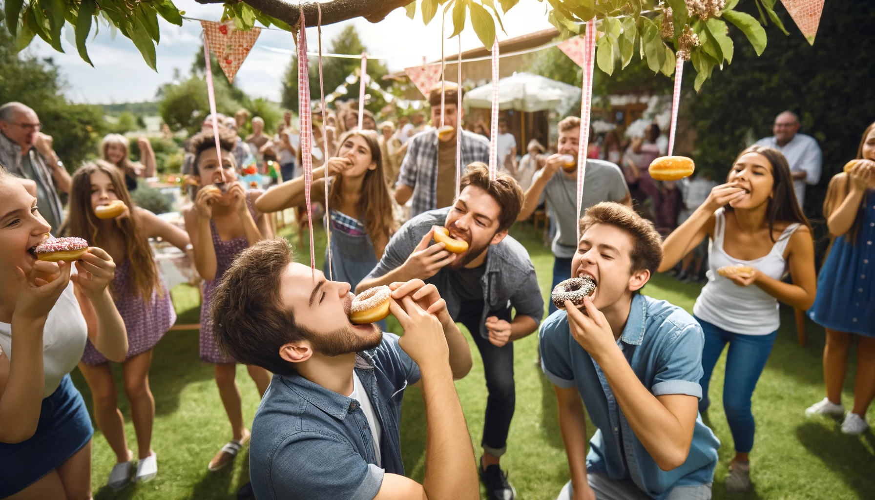 Doughnut on a String