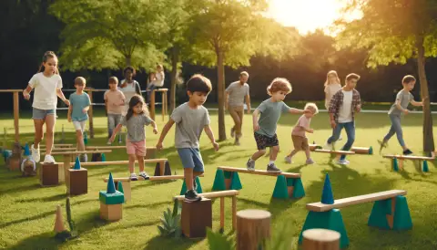 Balance Beam Race