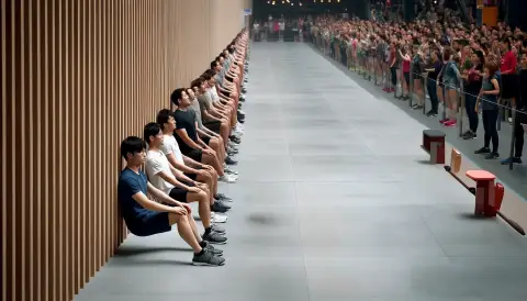 Chair on the wall