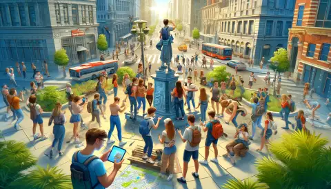 Scavenger Hunt in a City
