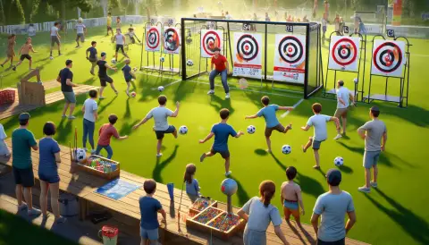 Soccer Target Shooting