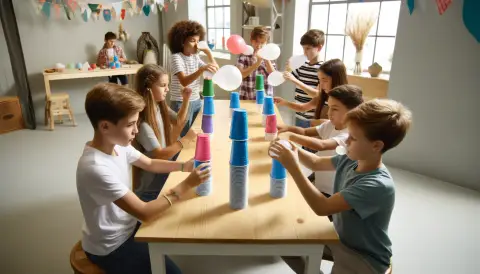 Stacking Balloon Cups