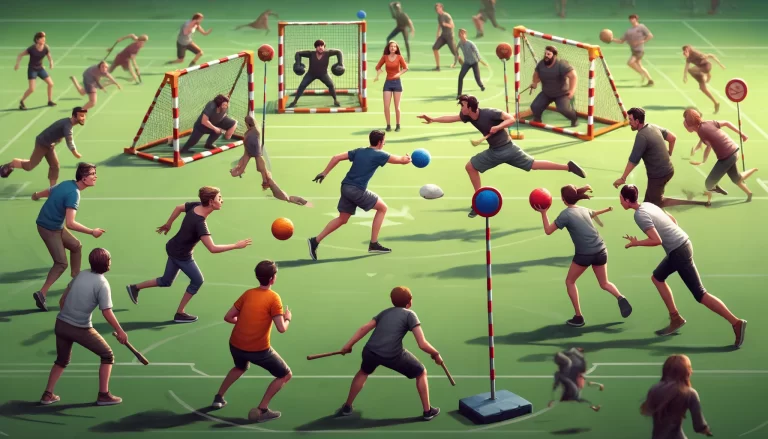 Quidditch is a fun game to play with three goals, chasers, beaters, and an optional seeker. Enjoy this fun Harry Potter-inspired sports game.